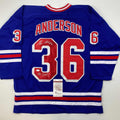 autographed-signed-glenn-anderson-94-sc-champs-new-york-blue-hockey-jersey-jsa-coa