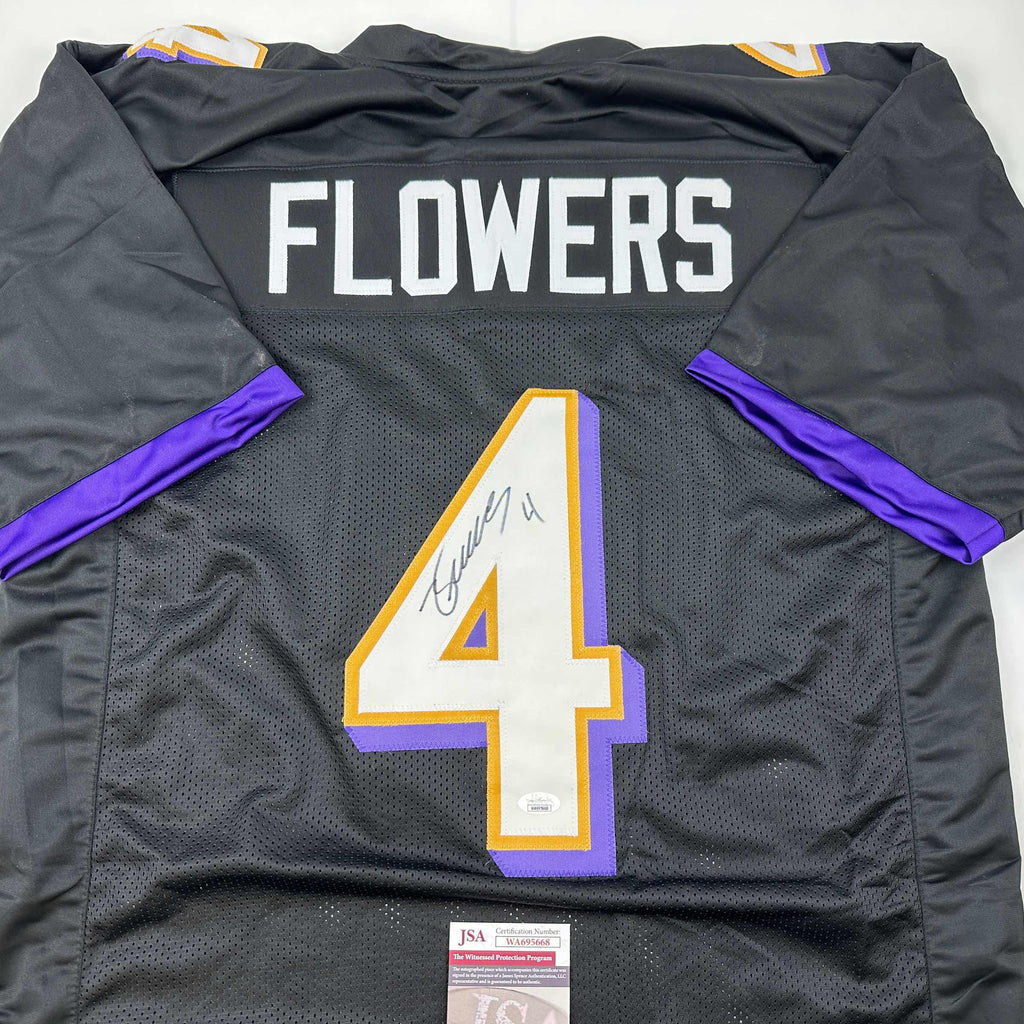 autographed-signed-zay-flowers-baltimore-black-football-jersey-jsa-coa