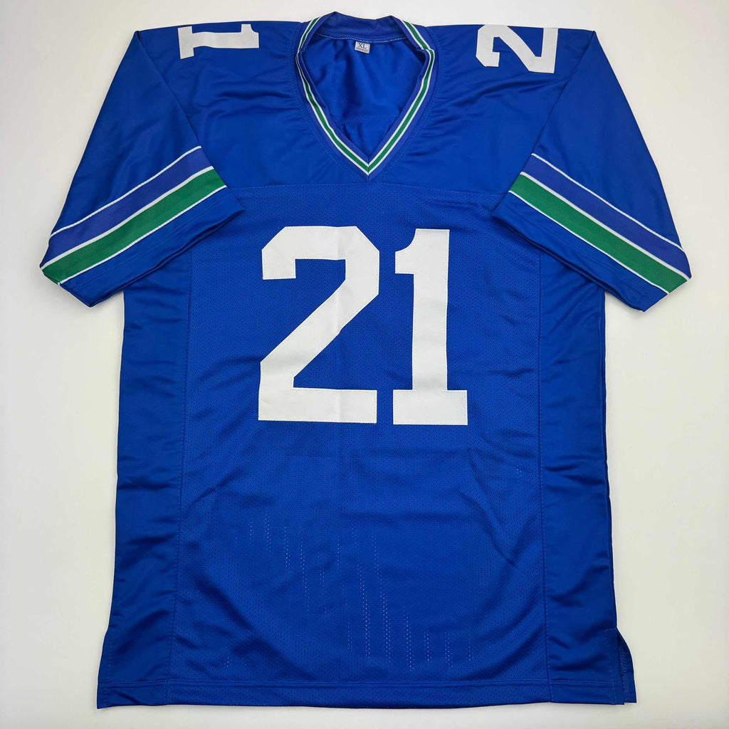 autographed-signed-devon-witherspoon-seattle-blue-retro-football-jersey-beckett-bas-coa