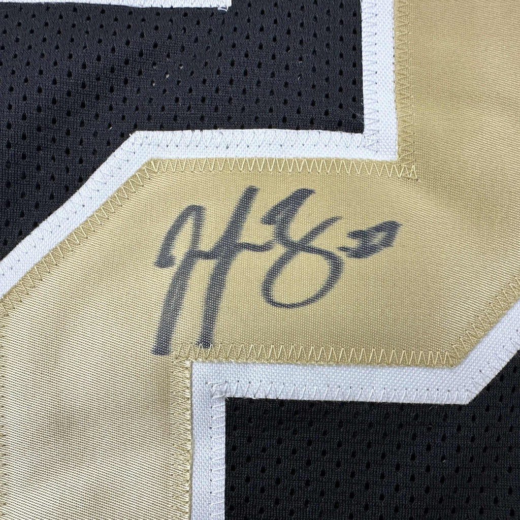 autographed-signed-malcolm-jenkins-new-orleans-black-football-jersey-beckett-bas-coa