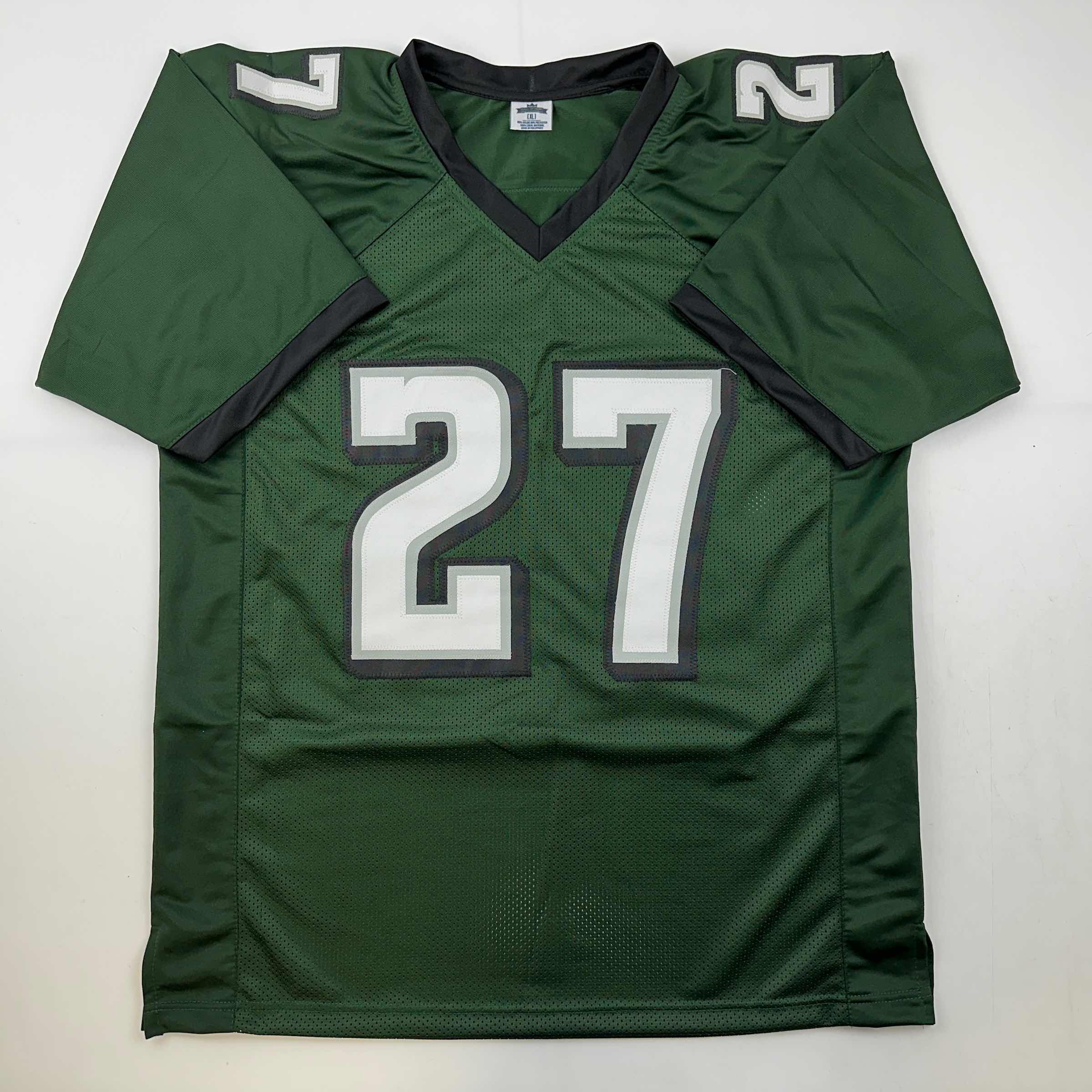 autographed-signed-malcolm-jenkins-philadelphia-green-football-jersey-beckett-bas-coa