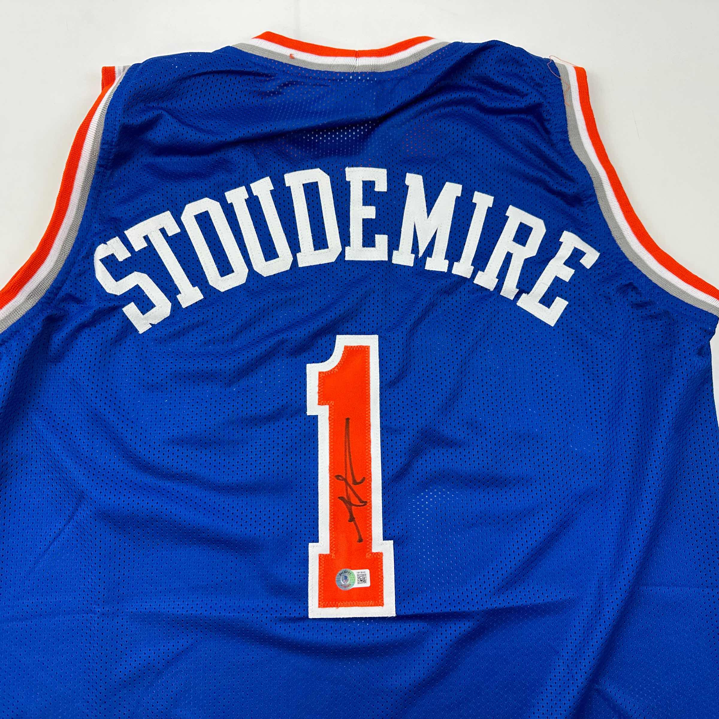 autographed-signed-amare-stoudemire-new-york-blue-basketball-jersey-beckett-bas-coa