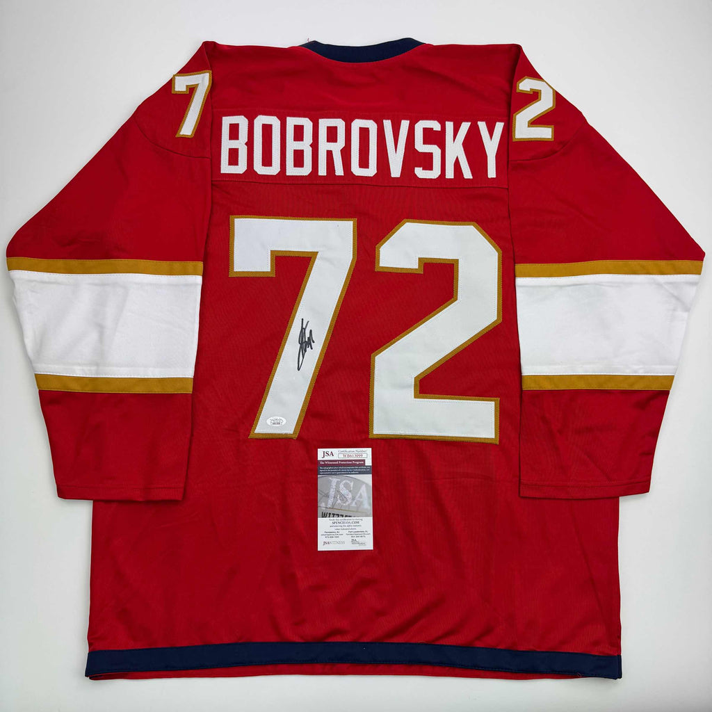 autographed-signed-sergei-bobrovsky-florida-red-hockey-jersey-jsa-coa