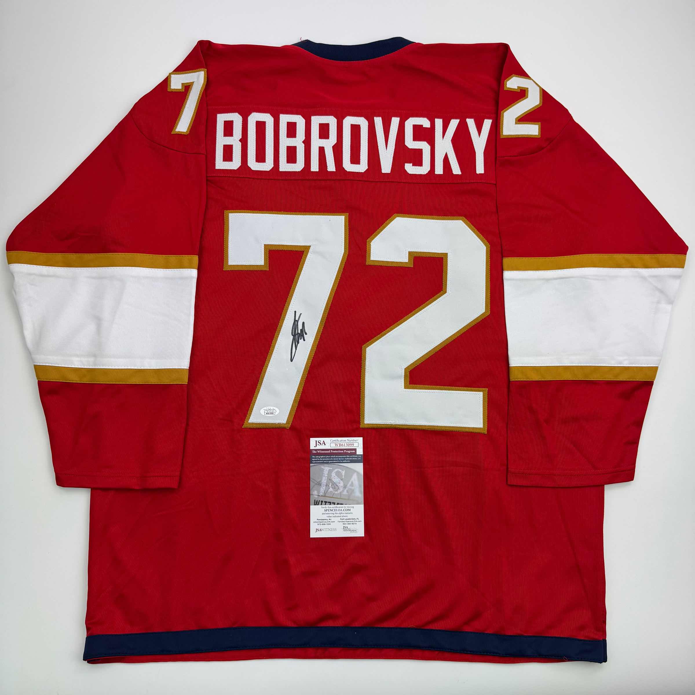 autographed-signed-sergei-bobrovsky-florida-red-hockey-jersey-jsa-coa