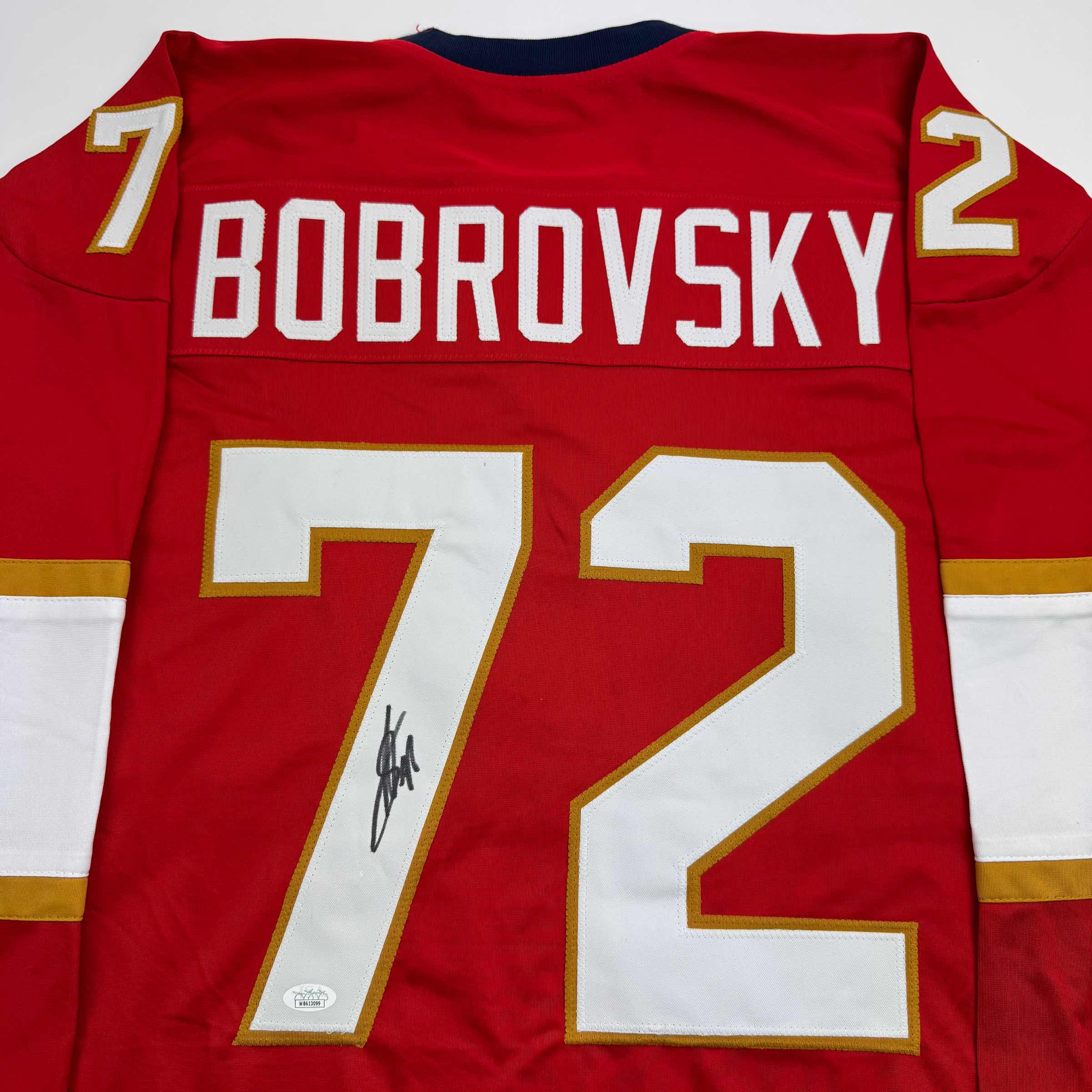 autographed-signed-sergei-bobrovsky-florida-red-hockey-jersey-jsa-coa