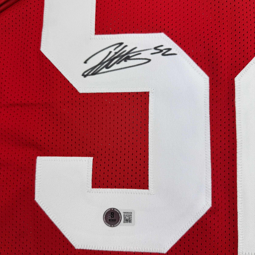 autographed-signed-patrick-willis-san-francisco-red-football-jersey-beckett-bas-coa