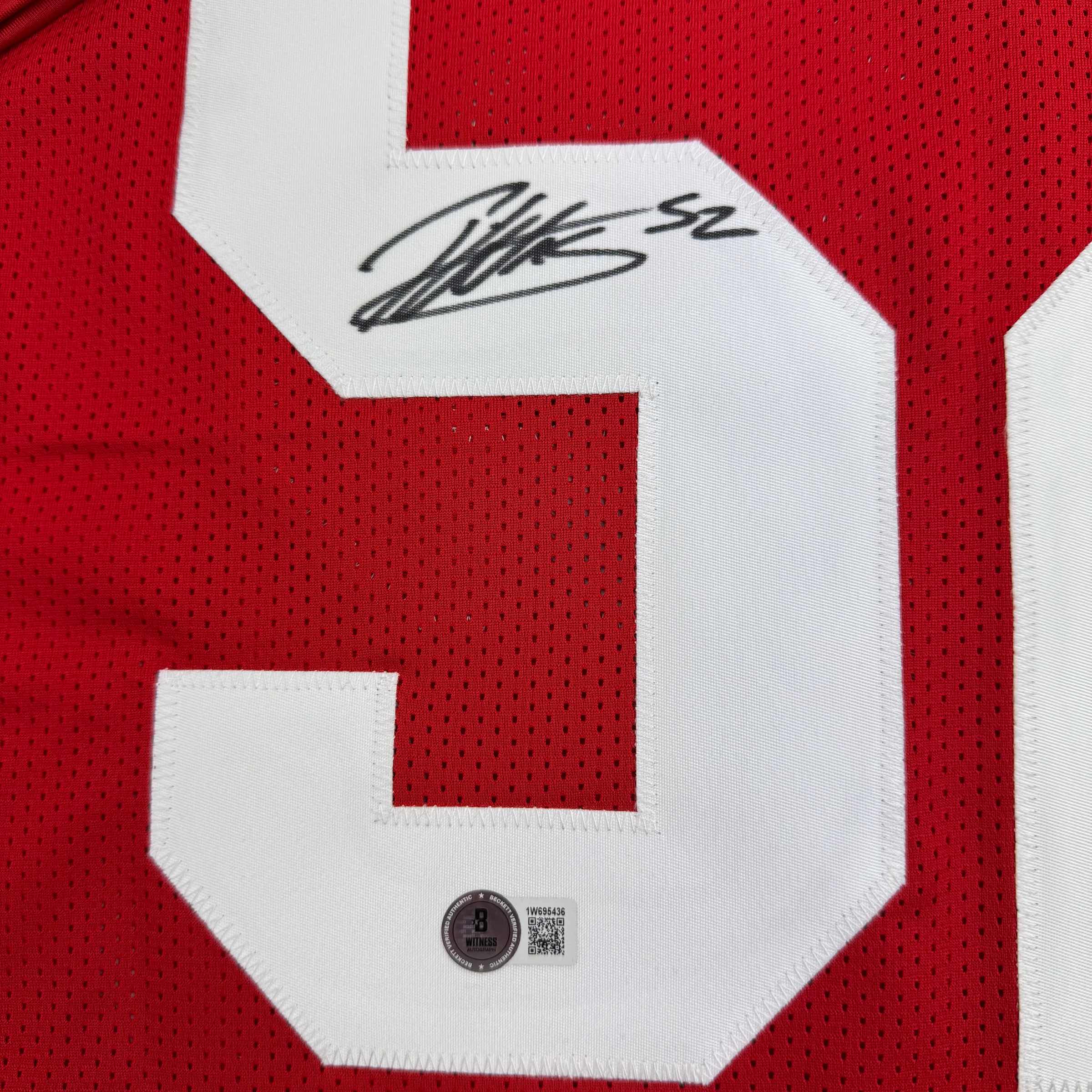 autographed-signed-patrick-willis-san-francisco-red-football-jersey-beckett-bas-coa