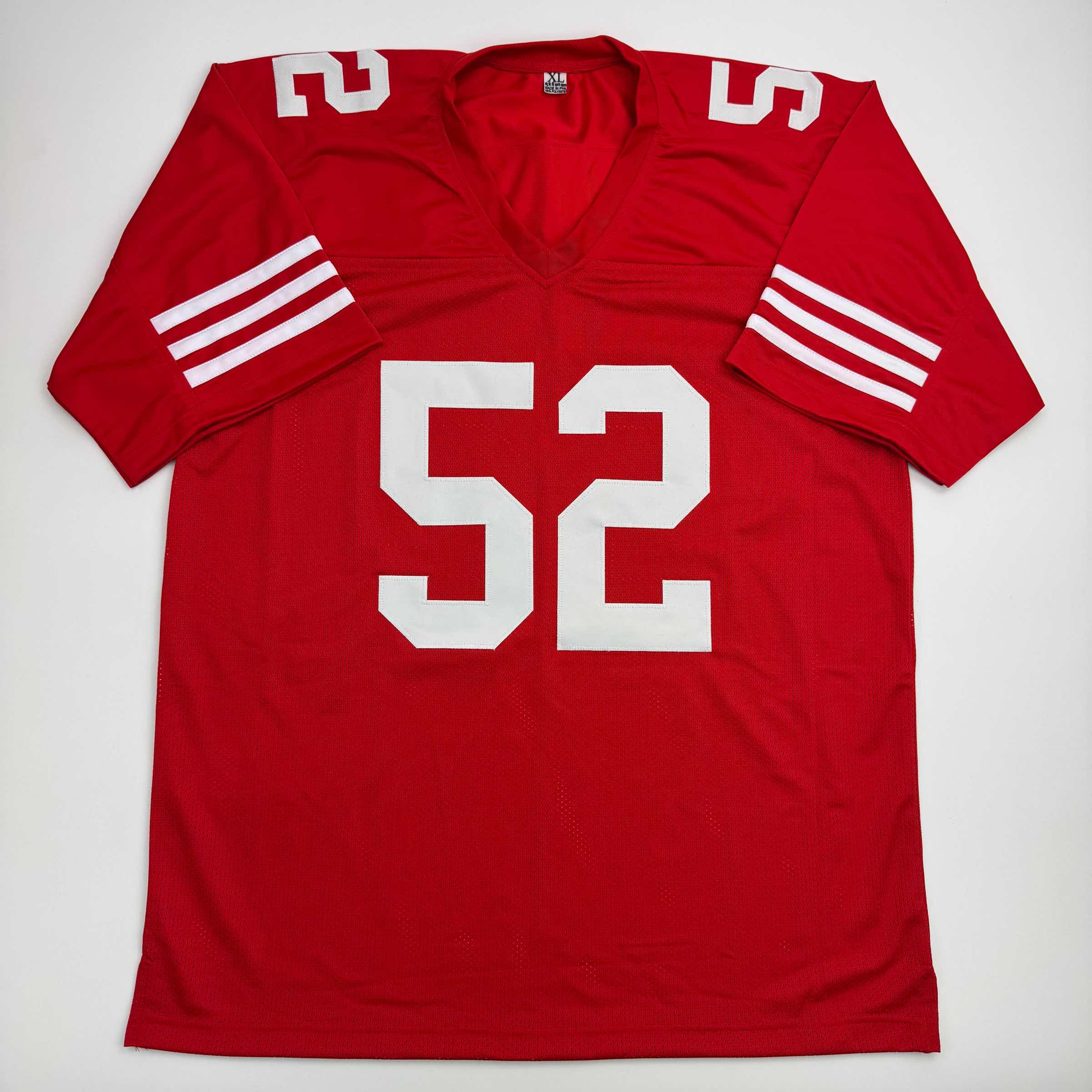 autographed-signed-patrick-willis-san-francisco-red-football-jersey-beckett-bas-coa