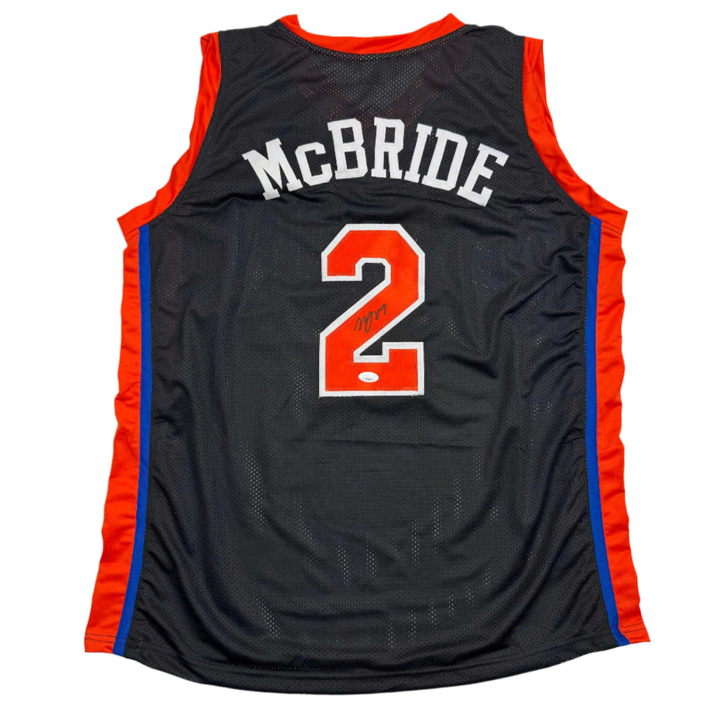 autographed-signed-miles-deuce-mcbride-new-york-black-basketball-jersey-jsa-coa