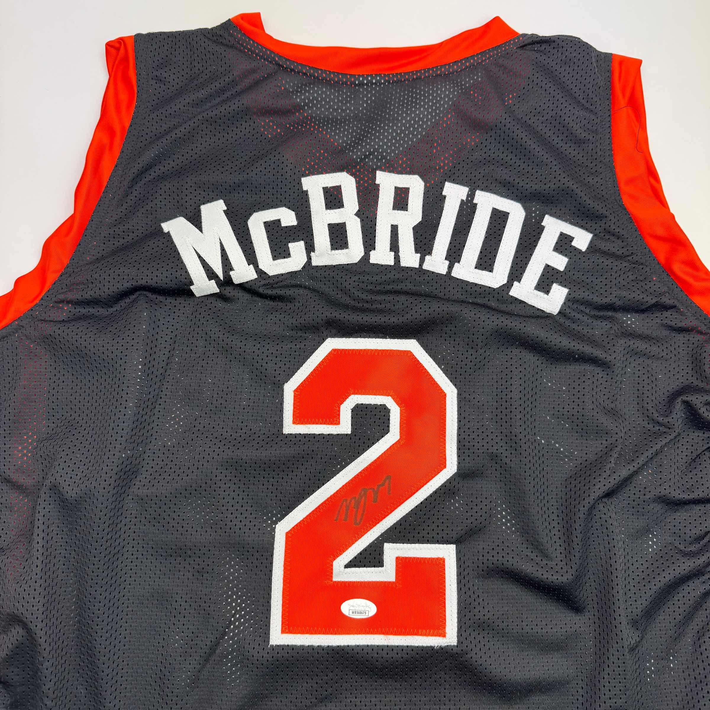 autographed-signed-miles-deuce-mcbride-new-york-black-basketball-jersey-jsa-coa