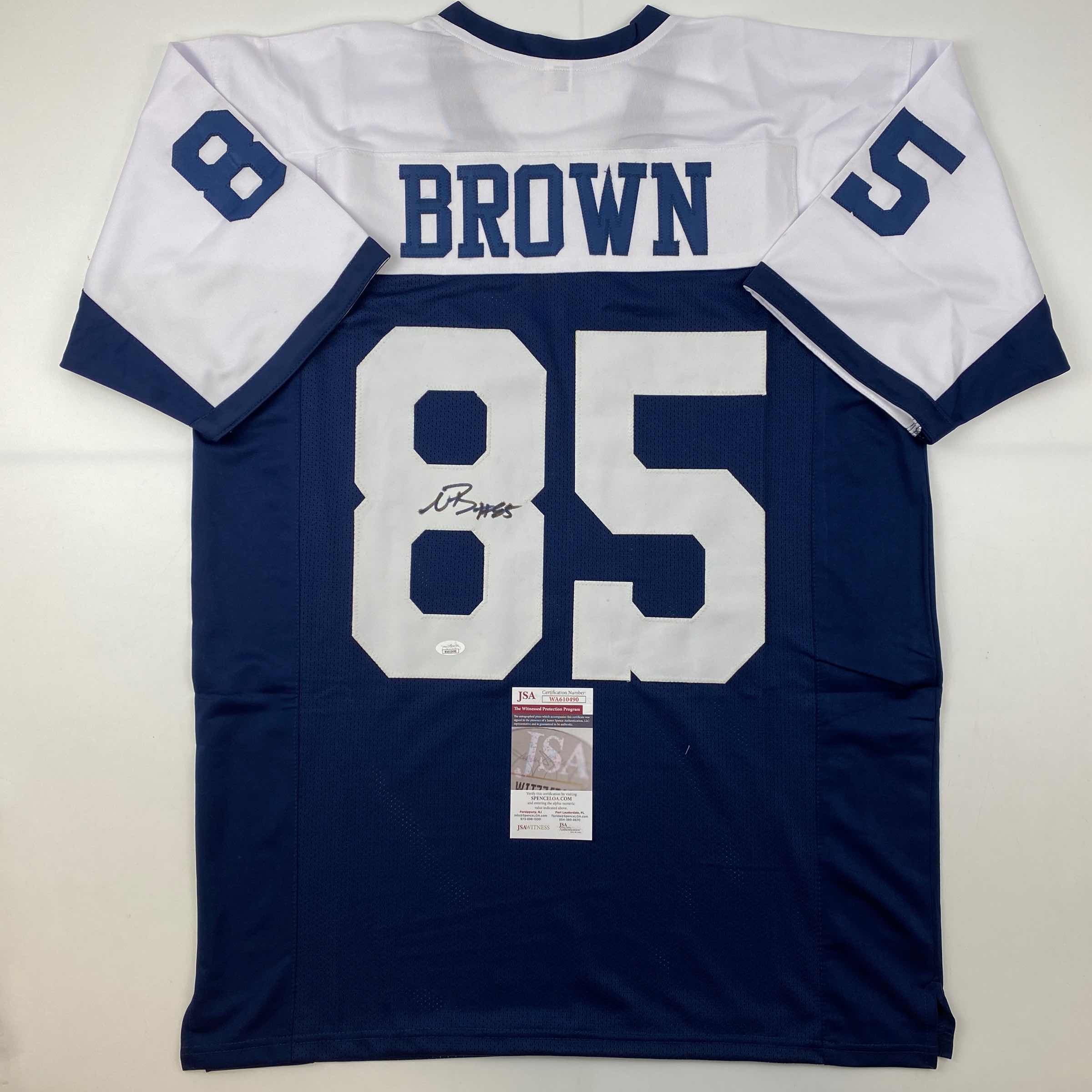 autographed-signed-noah-brown-dallas-thanksgiving-day-football-jersey-jsa-coa