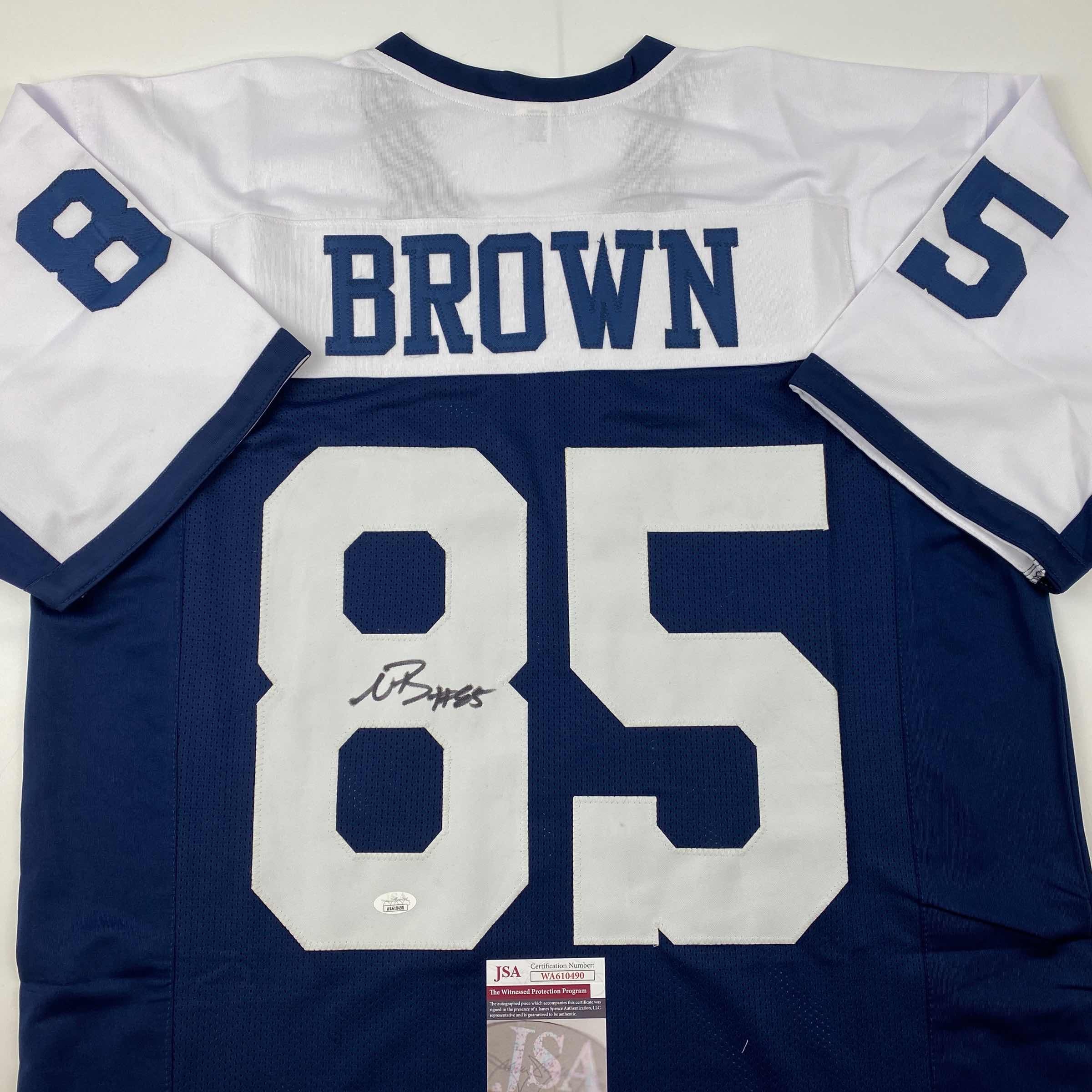 autographed-signed-noah-brown-dallas-thanksgiving-day-football-jersey-jsa-coa