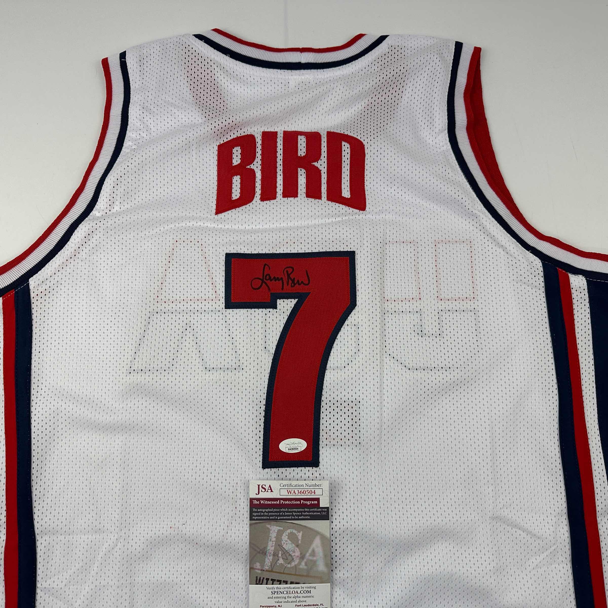 autographed-signed-larry-bird-united-states-usa-white-1992-dream-team-basketball-jersey-jsa-coa