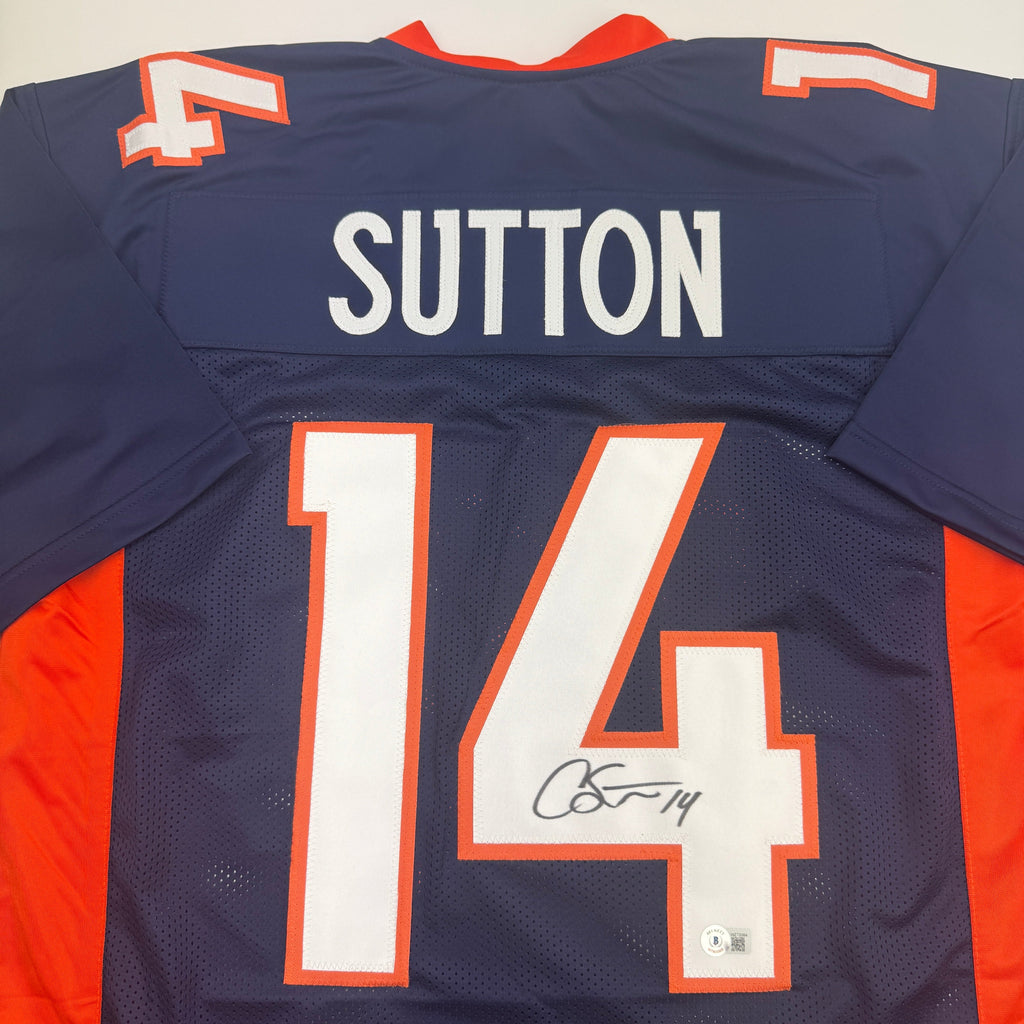 autographed-signed-courtland-sutton-denver-blue-football-jersey-jsa-coa