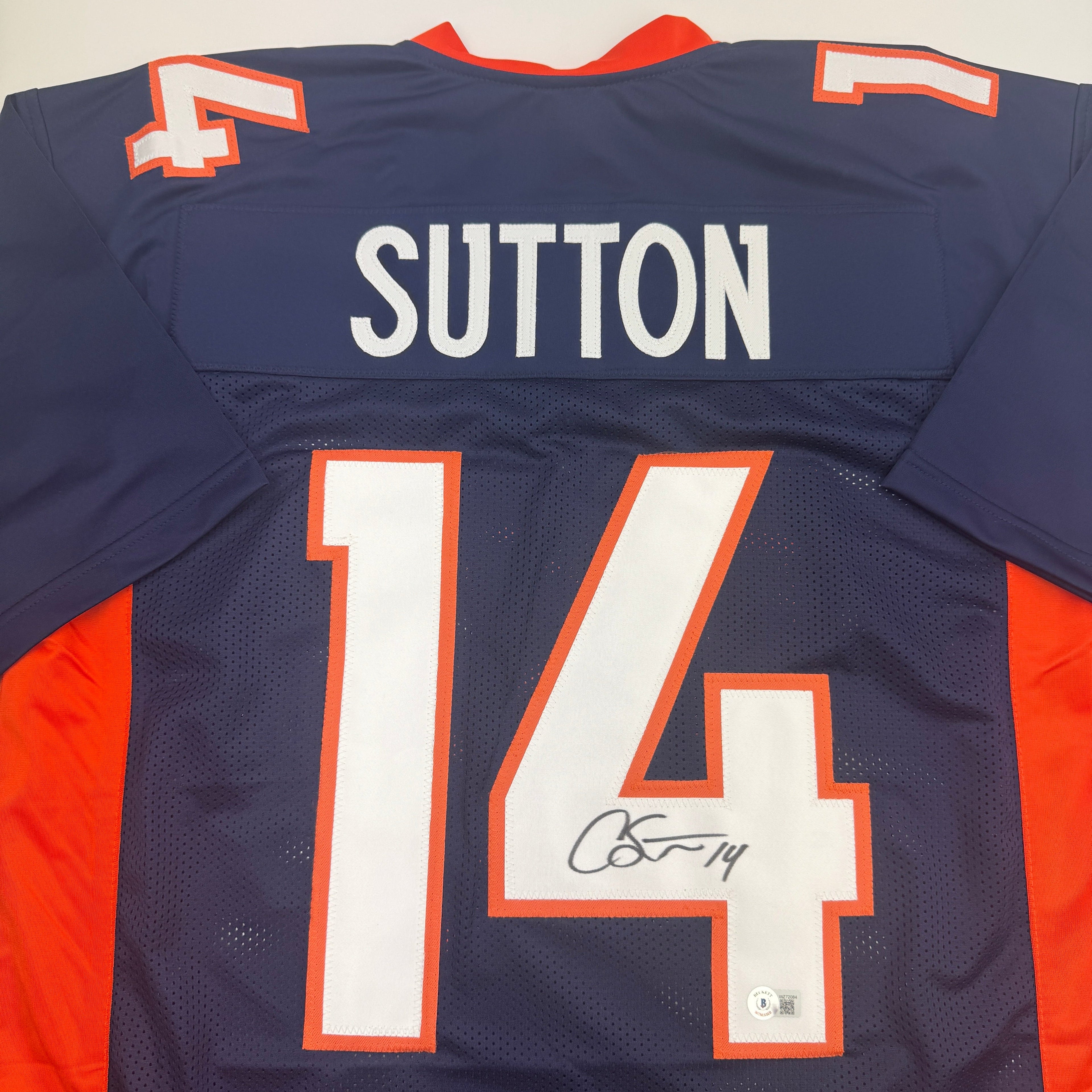 autographed-signed-courtland-sutton-denver-blue-football-jersey-jsa-coa