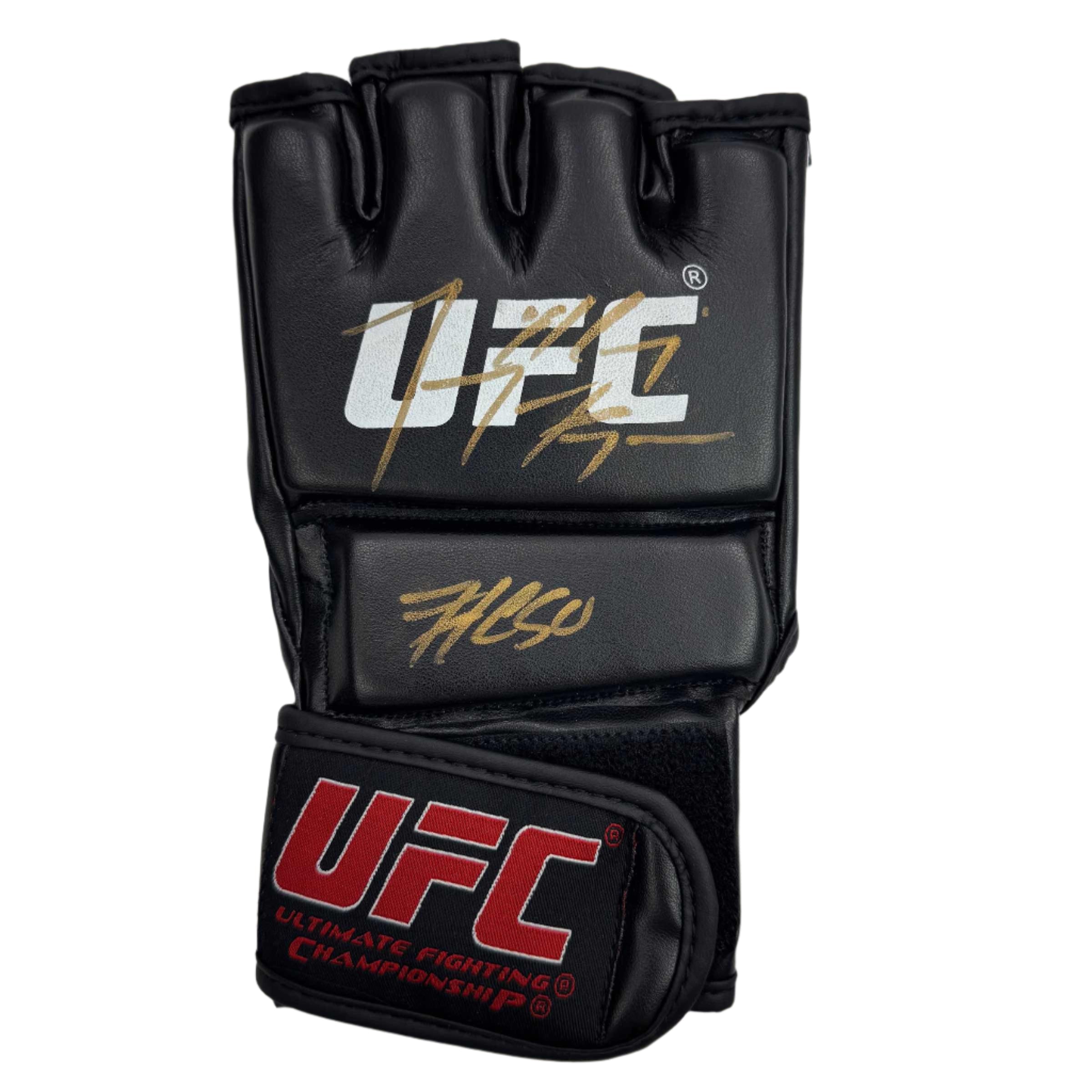 autographed-signed-tony-ferguson-black-ufc-mma-glove-ultimate-fighting-beckett-bas-coa