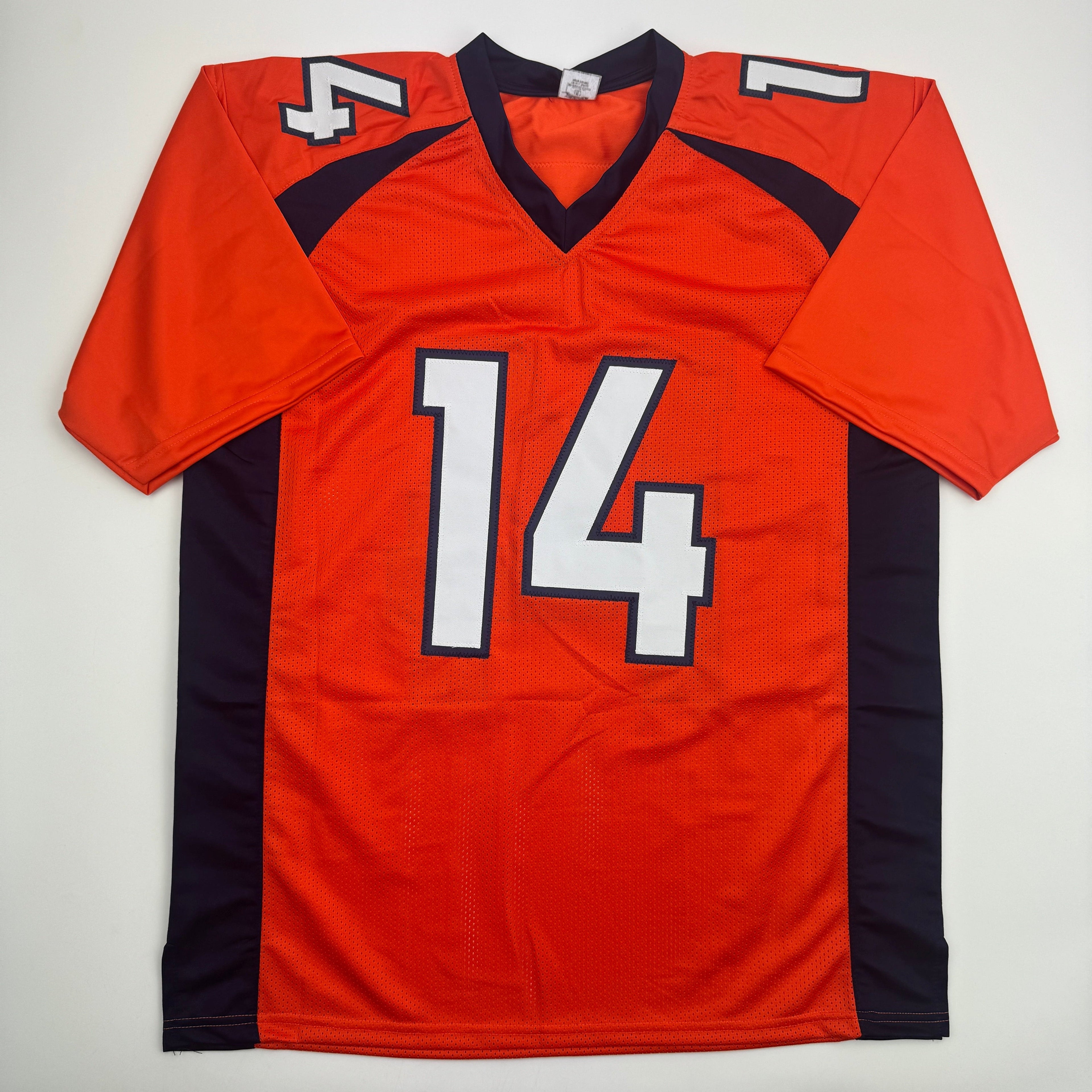 autographed-signed-courtland-sutton-denver-orange-football-jersey-jsa-coa