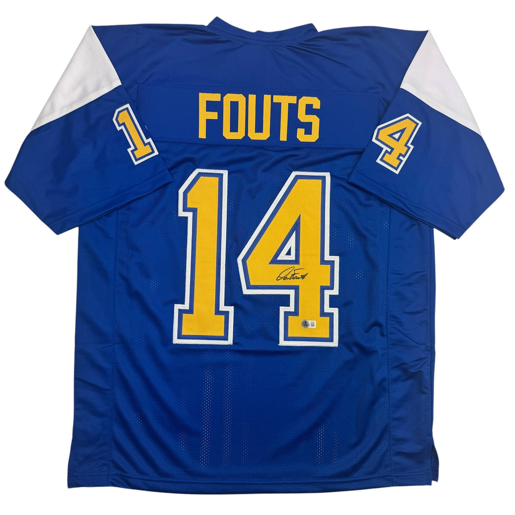 autographed-signed-dan-fouts-san-diego-royal-blue-football-jersey-jsa-coa