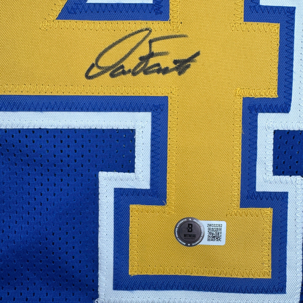 autographed-signed-dan-fouts-san-diego-royal-blue-football-jersey-jsa-coa