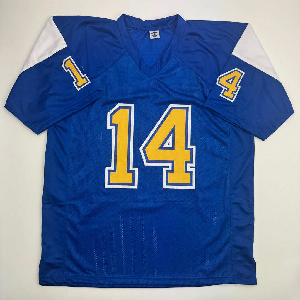 autographed-signed-dan-fouts-san-diego-royal-blue-football-jersey-jsa-coa