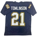 autographed-signed-ladainian-tomlinson-san-diego-dark-blue-football-jersey-jsa-coa