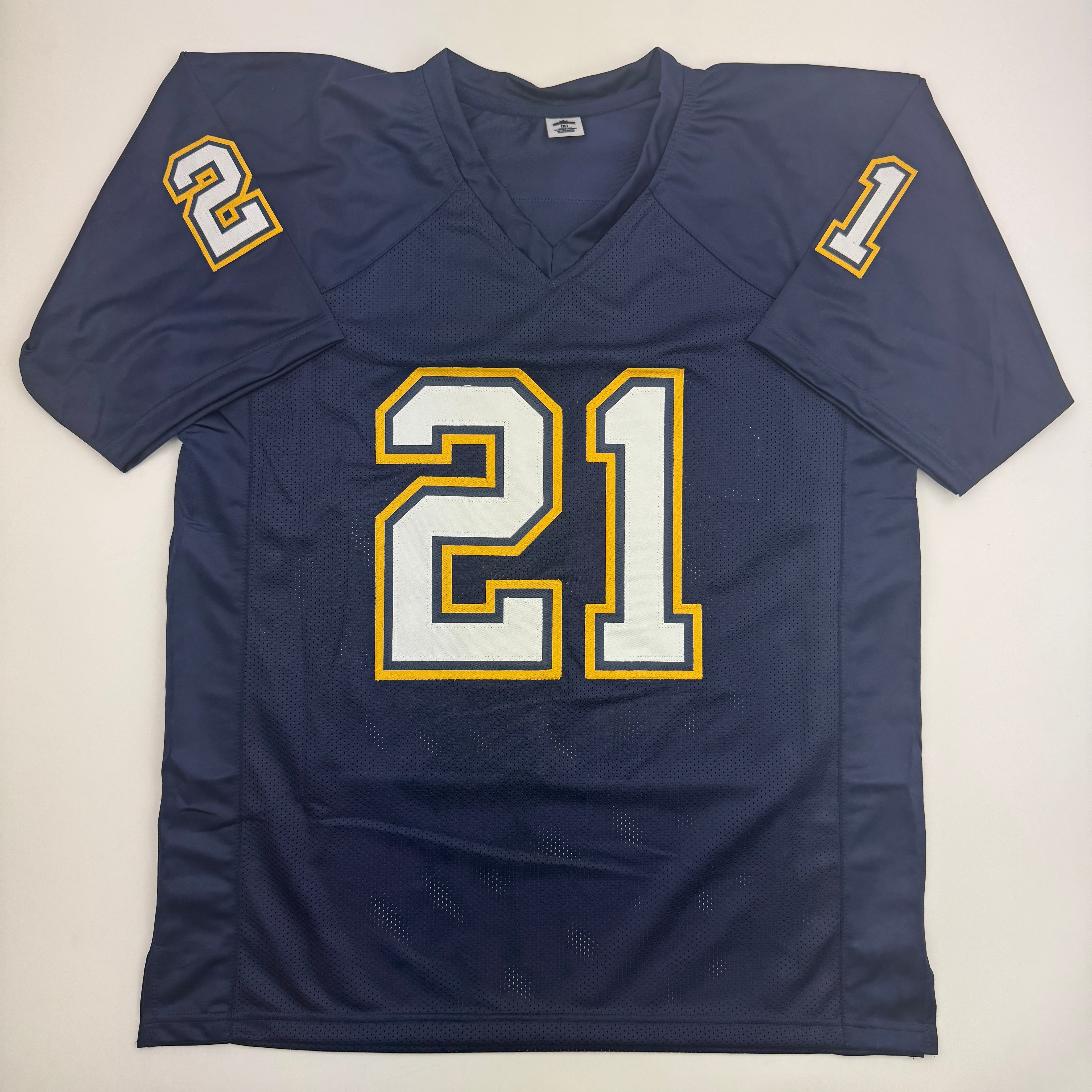 autographed-signed-ladainian-tomlinson-san-diego-dark-blue-football-jersey-jsa-coa