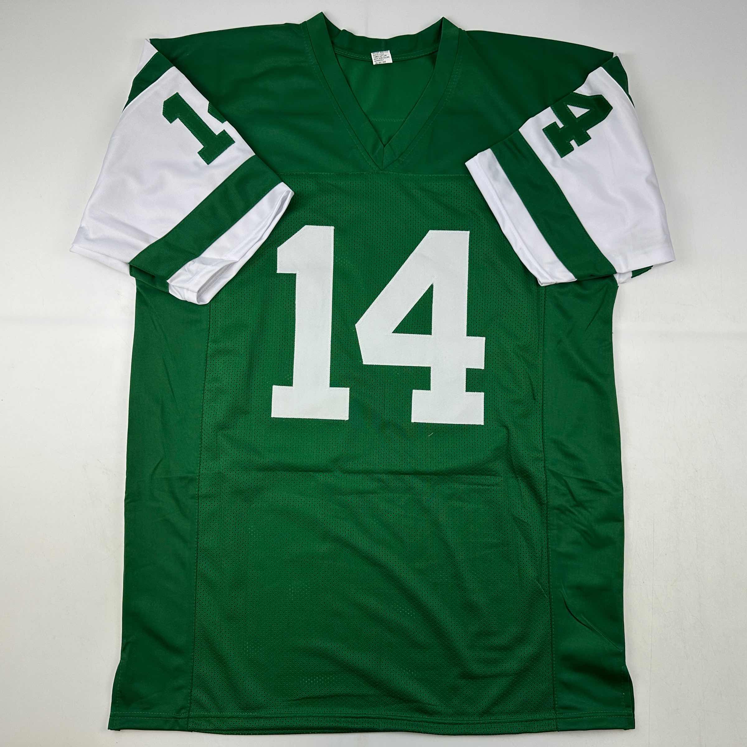 autographed-signed-richard-todd-new-york-green-football-jersey-jsa-coa
