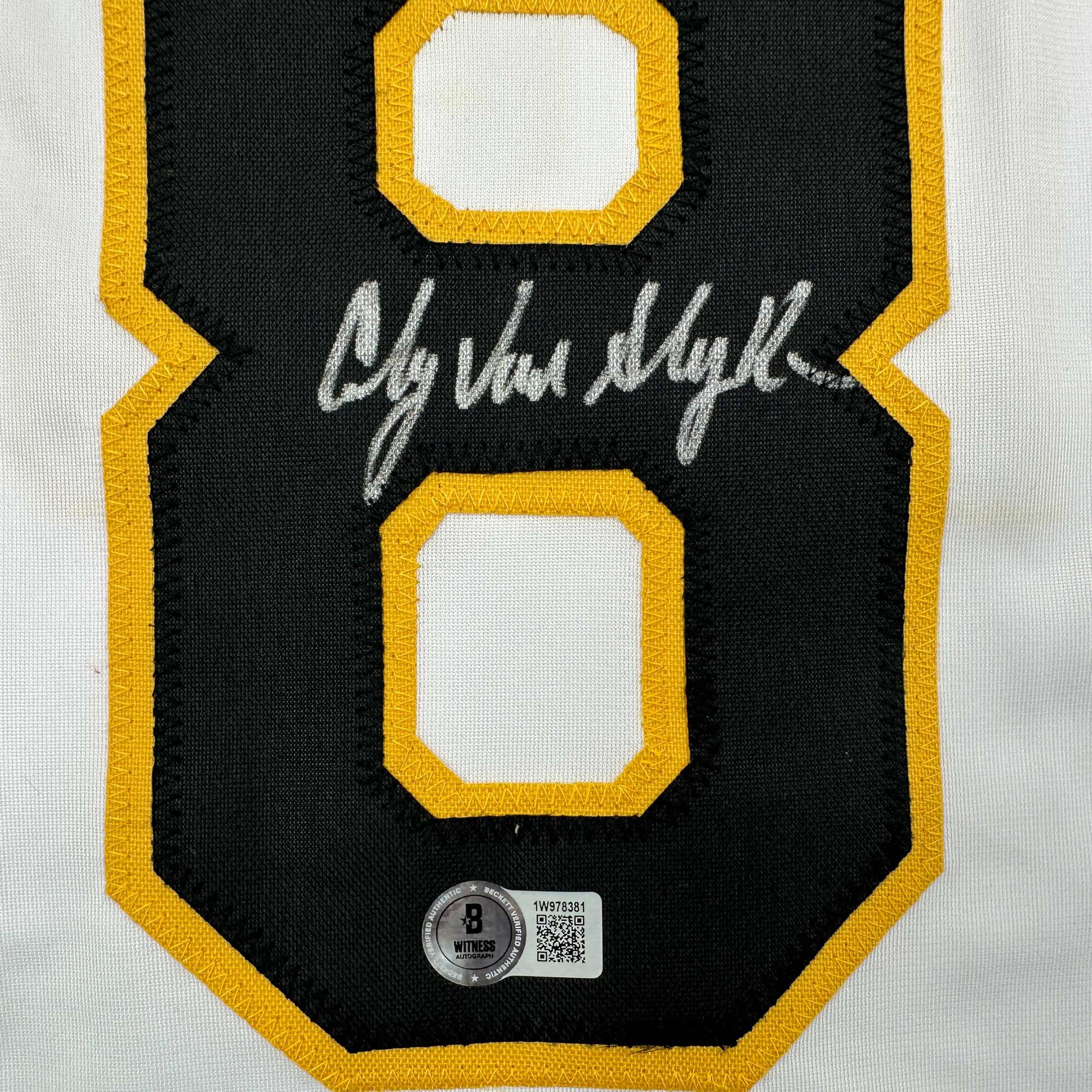 autographed-signed-andy-van-slyke-pittsburgh-white-baseball-jersey-beckett-bas-coa