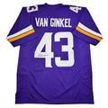 autographed-signed-andrew-van-ginkel-minnesota-purple-football-jersey-jsa-coa