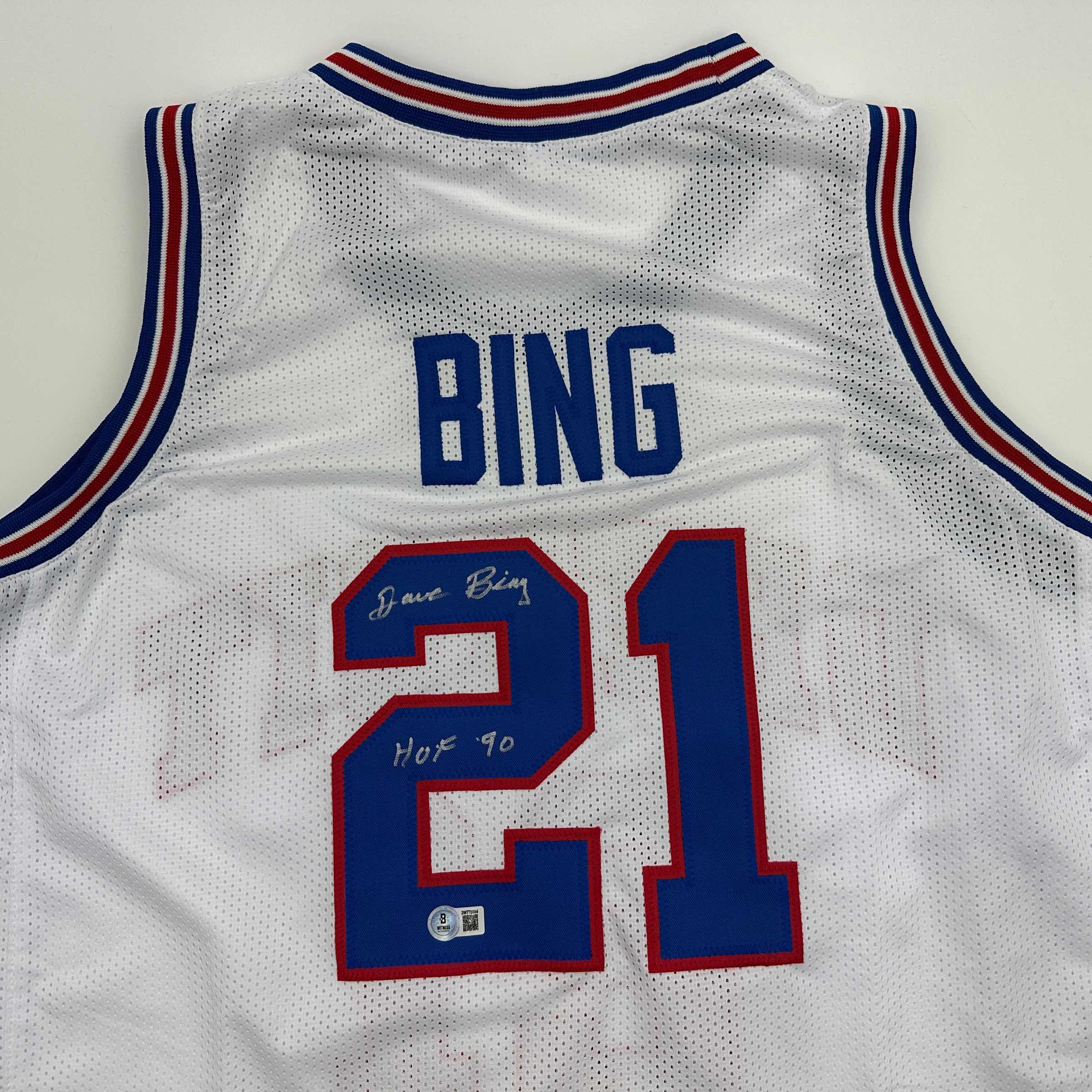 autographed-signed-dave-bing-hof-90-detroit-white-basketball-jersey-beckett-bas-coa