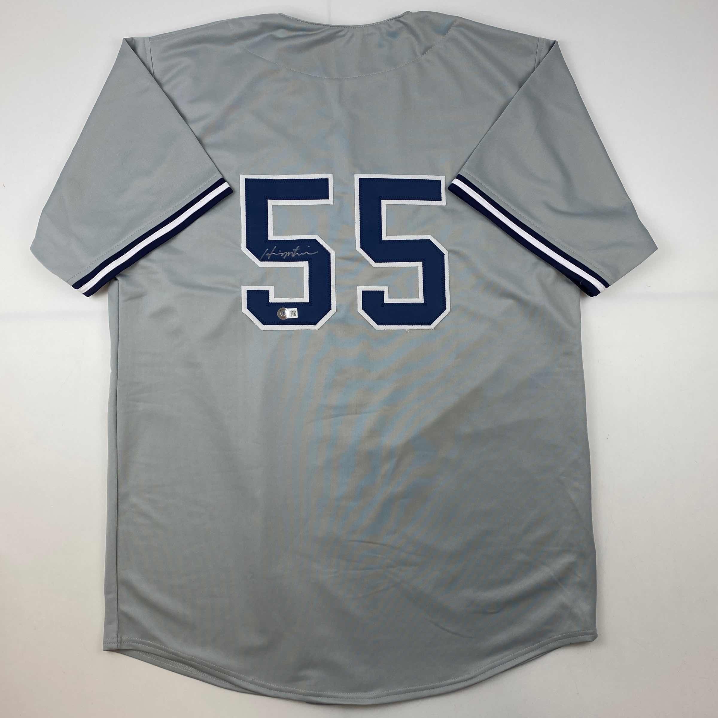 autographed-signed-hideki-matsui-new-york-grey-baseball-jersey-beckett-bas-coa