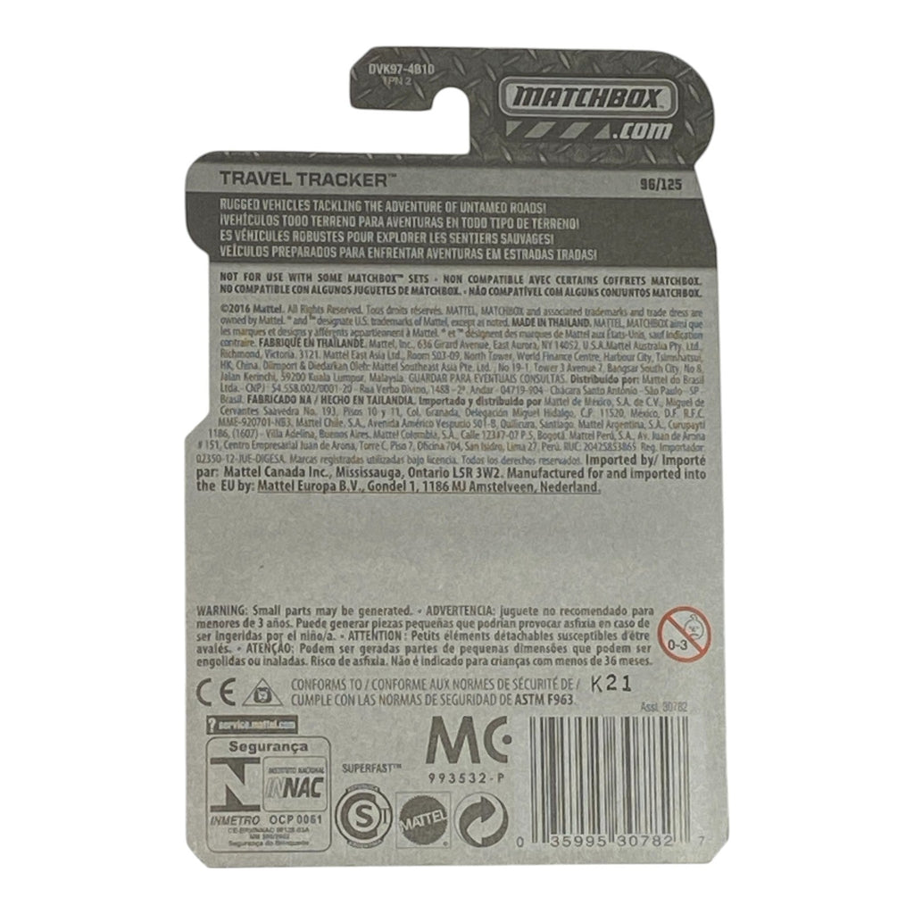 Matchbox Travel Tracker - Matchbox Series 96/125