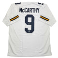 autographed-signed-j-j-jj-mccarthy-michigan-white-college-football-jersey-beckett-bas-coa