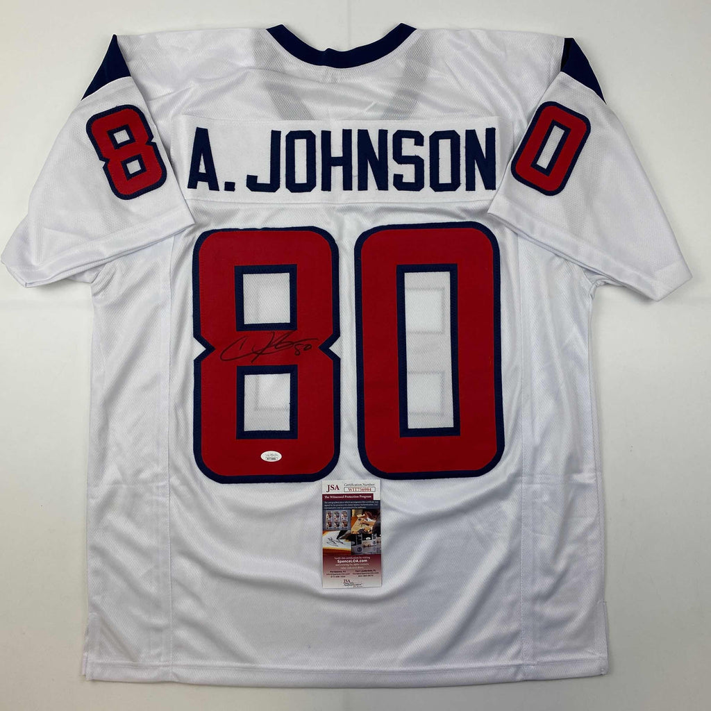 autographed-signed-andre-johnson-houston-white-football-jersey-jsa-coa