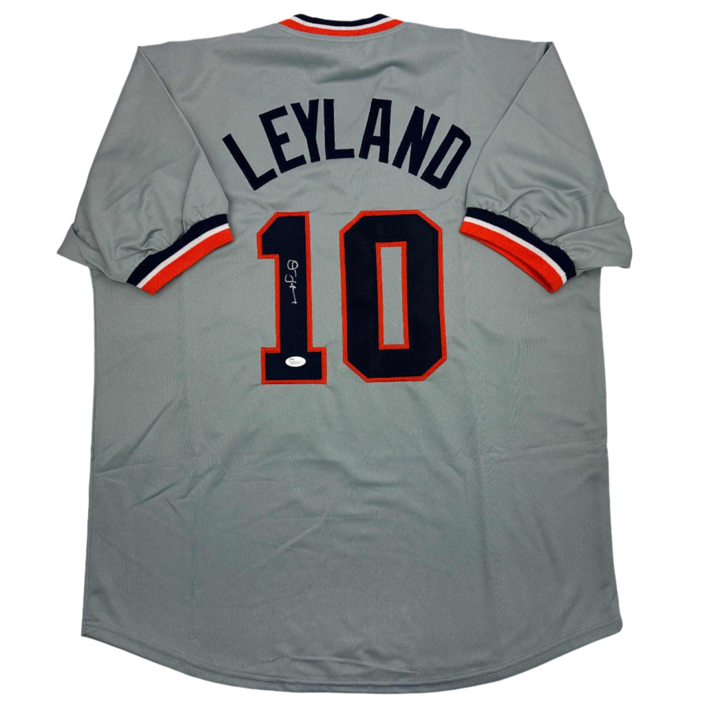 autographed-signed-jim-leyland-detroit-grey-baseball-jersey-jsa-coa
