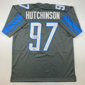 autographed-signed-aidan-hutchinson-detroit-grey-football-jersey-beckett-bas-coa