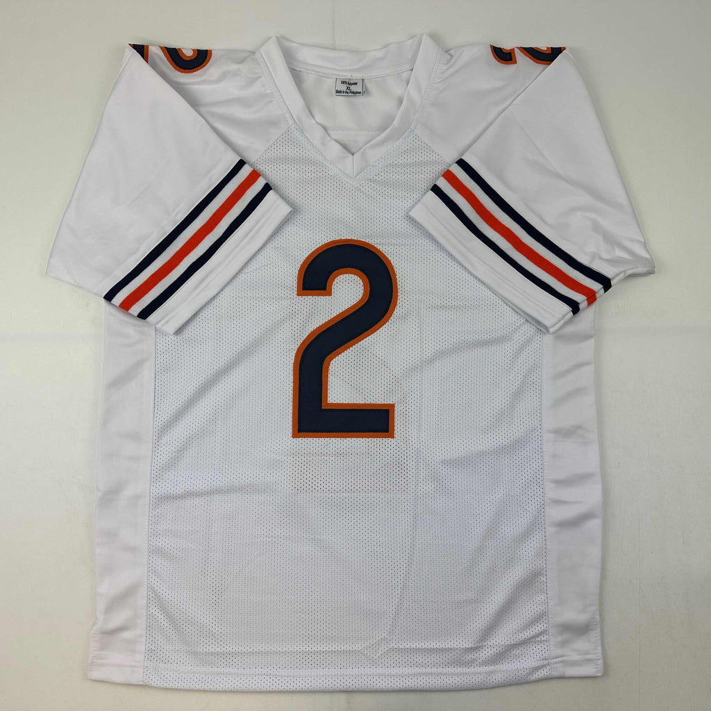autographed-signed-d-j-dj-moore-chicago-white-football-jersey-beckett-bas-coa