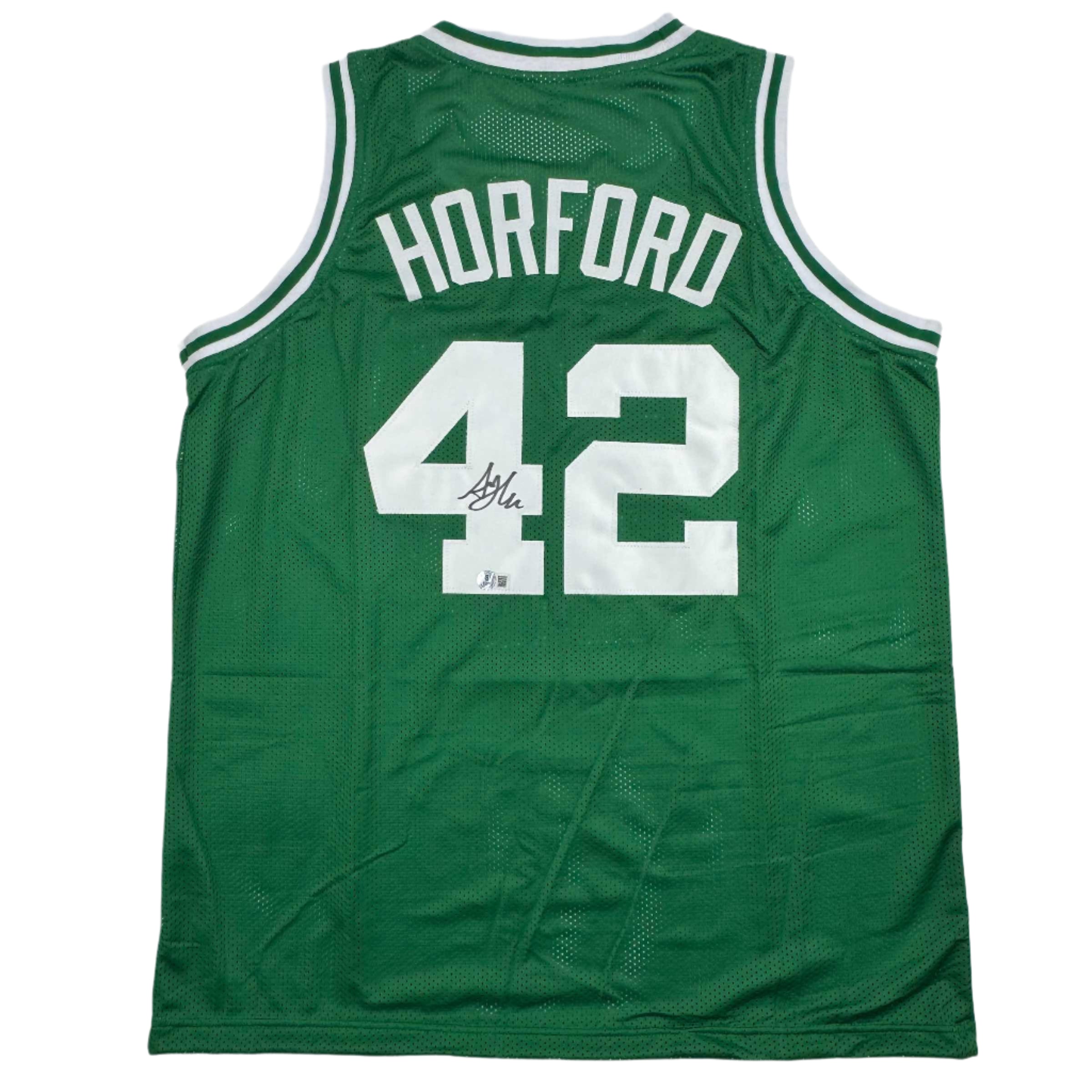 autographed-signed-al-horford-boston-green-basketball-jersey-beckett-coa