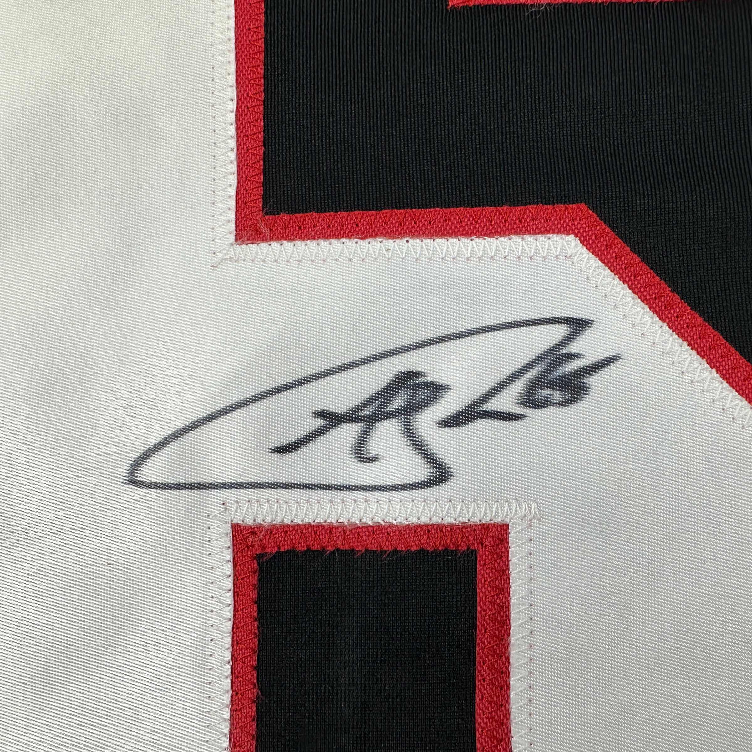 autographed-signed-andrew-shaw-chicago-black-hockey-jersey-jsa-coa