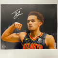 autographed-signed-trae-young-atlanta-hawks-16x20-basketball-photo-beckett-bas-coa