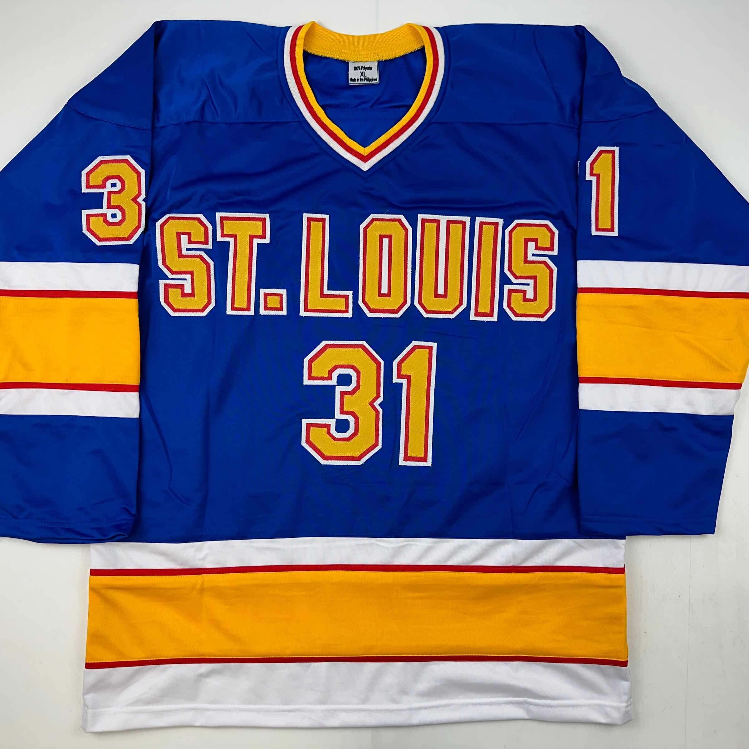 autographed-signed-curtis-joseph-st-louis-blue-hockey-jersey-jsa-coa