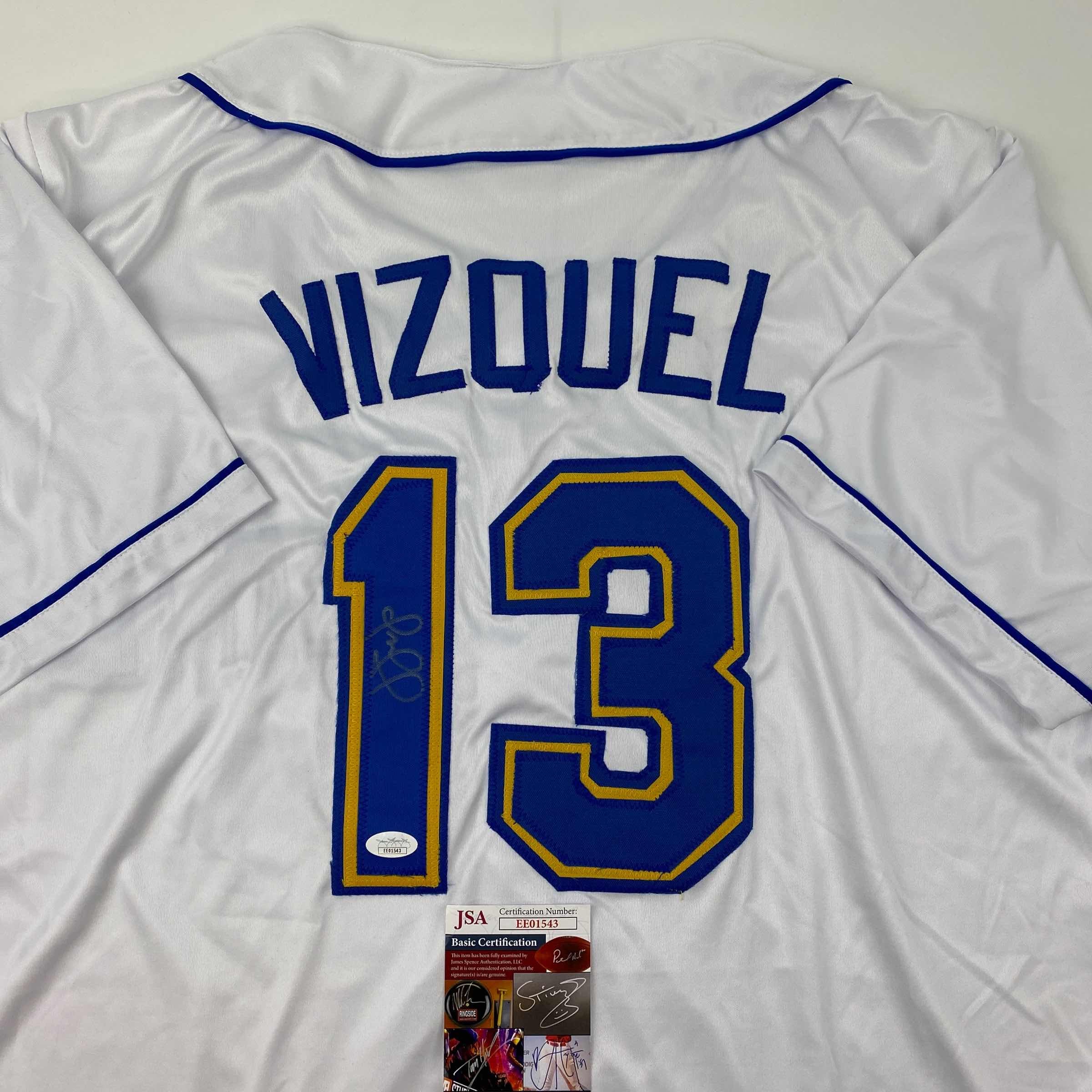 autographed-signed-omar-vizquel-seattle-white-baseball-jersey-jsa-coa