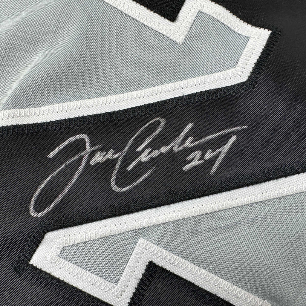 autographed-signed-joe-crede-chicago-grey-baseball-jersey-beckett-bas-coa
