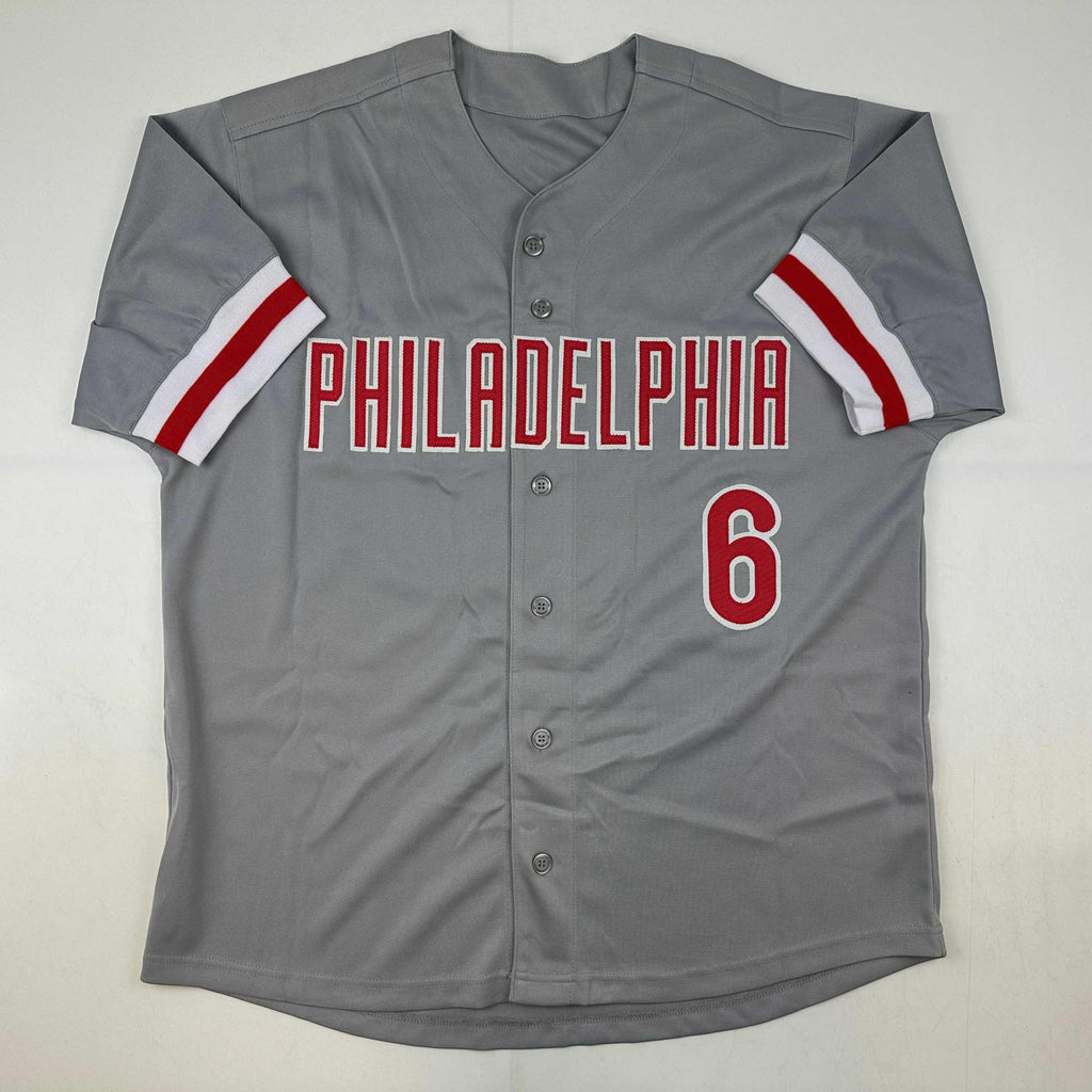 autographed-signed-ryan-howard-philadelphia-grey-baseball-jersey-jsa-coa