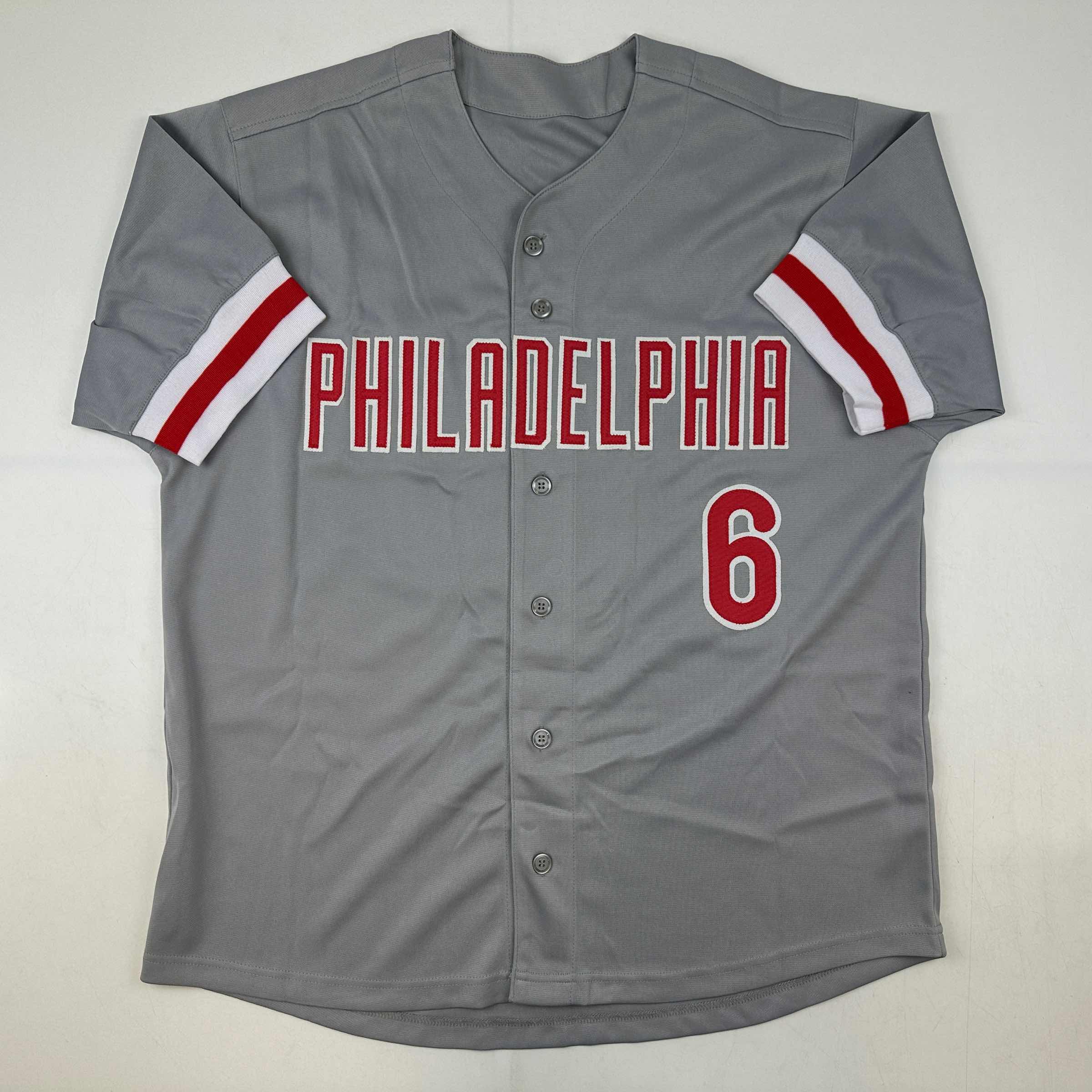autographed-signed-ryan-howard-philadelphia-grey-baseball-jersey-jsa-coa