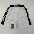 autographed-signed-michael-jinx-spinks-white-boxing-trunks-shorts-jsa-coa-auto