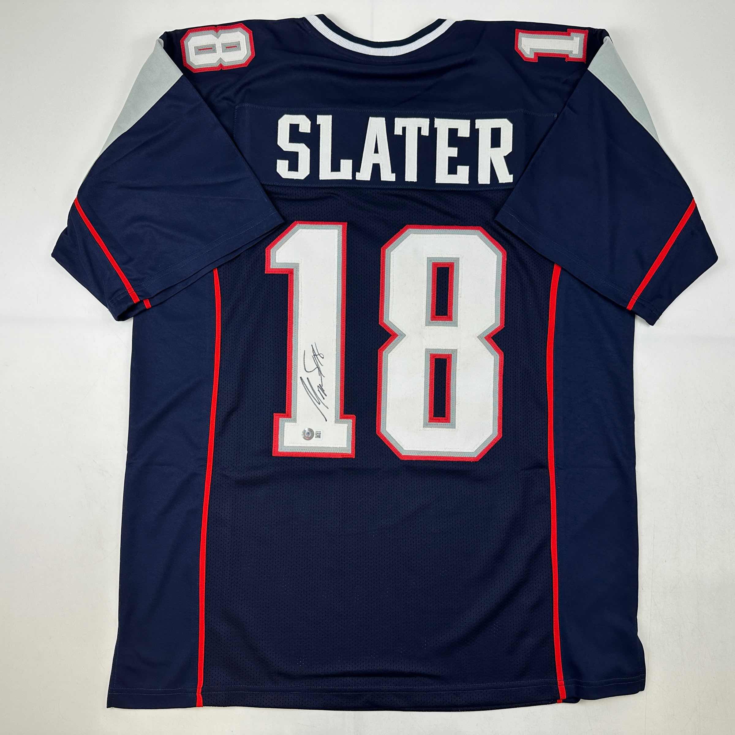 autographed-signed-matthew-slater-new-england-blue-football-jersey-beckett-bas-coa