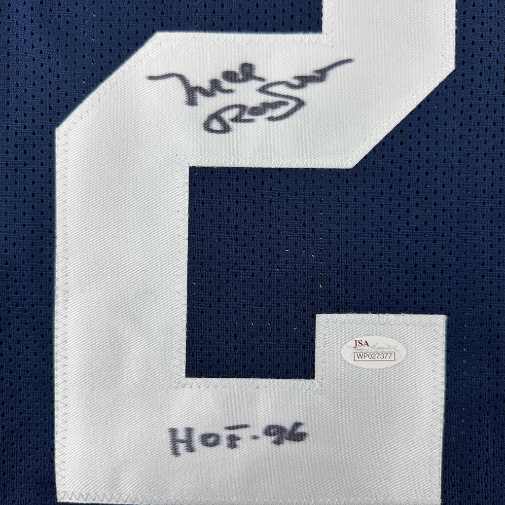 autographed-signed-mel-renfro-hof-96-dallas-thanksgiving-day-football-jersey-jsa-coa