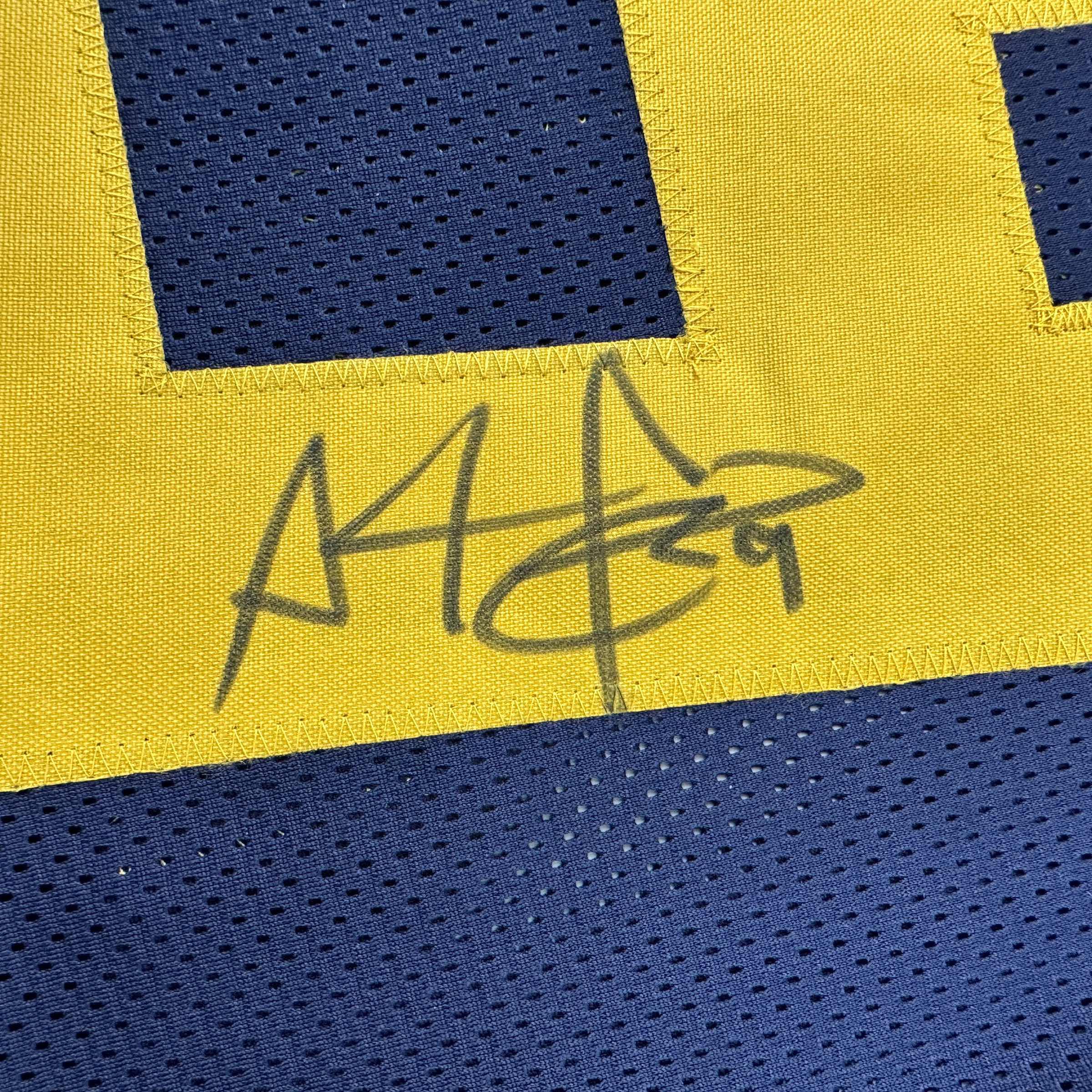 autographed-signed-adam-pacman-jones-west-virginia-blue-college-football-jersey-jsa-coa