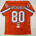 autographed-signed-rick-upchurch-denver-orange-football-jersey-jsa-coa